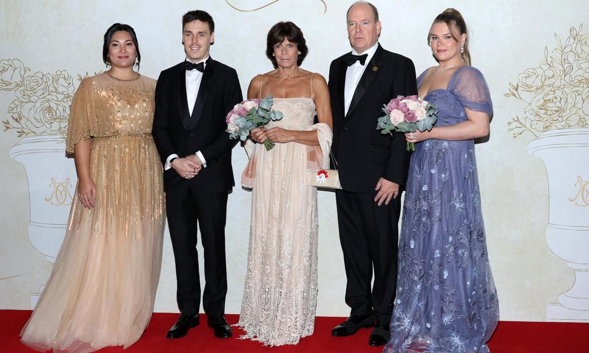 Marie and Louis' daughter is Princess Stephanie of Monaco's first grandchild