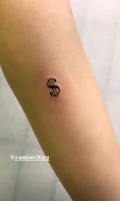 Becky G tattoo