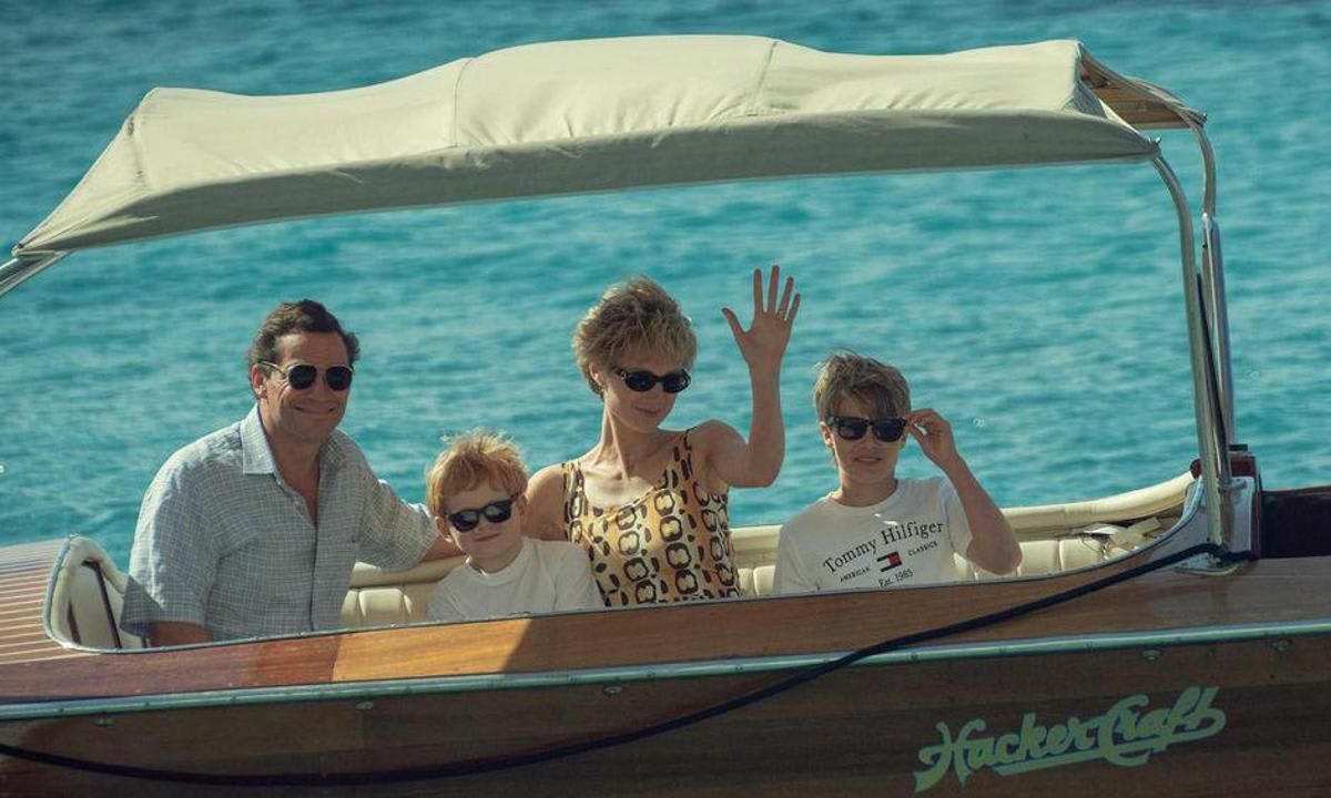 William y Harry en la quinta temporada