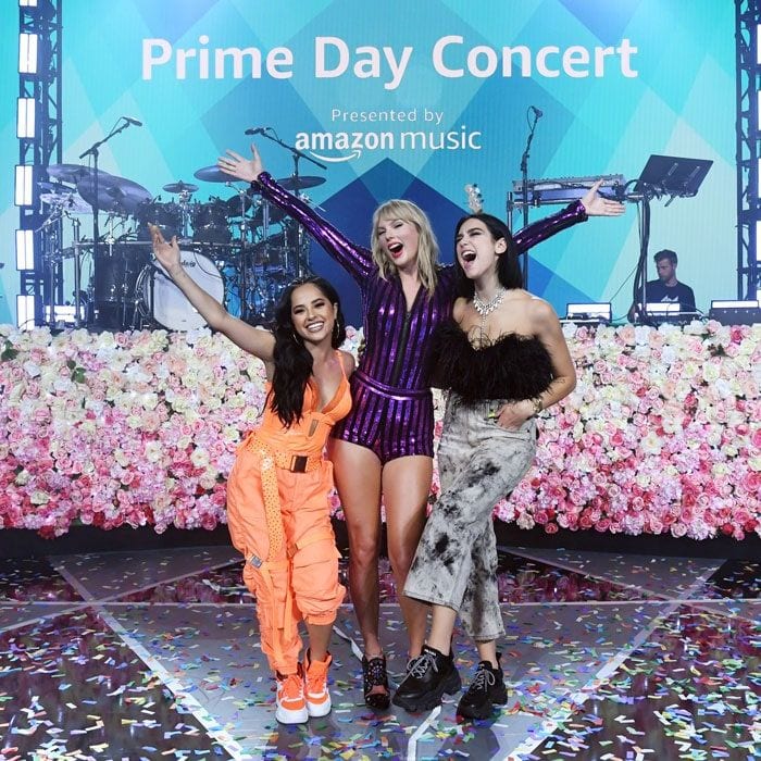 Becky G, Taylor Swift, Dua Lip Prime Day