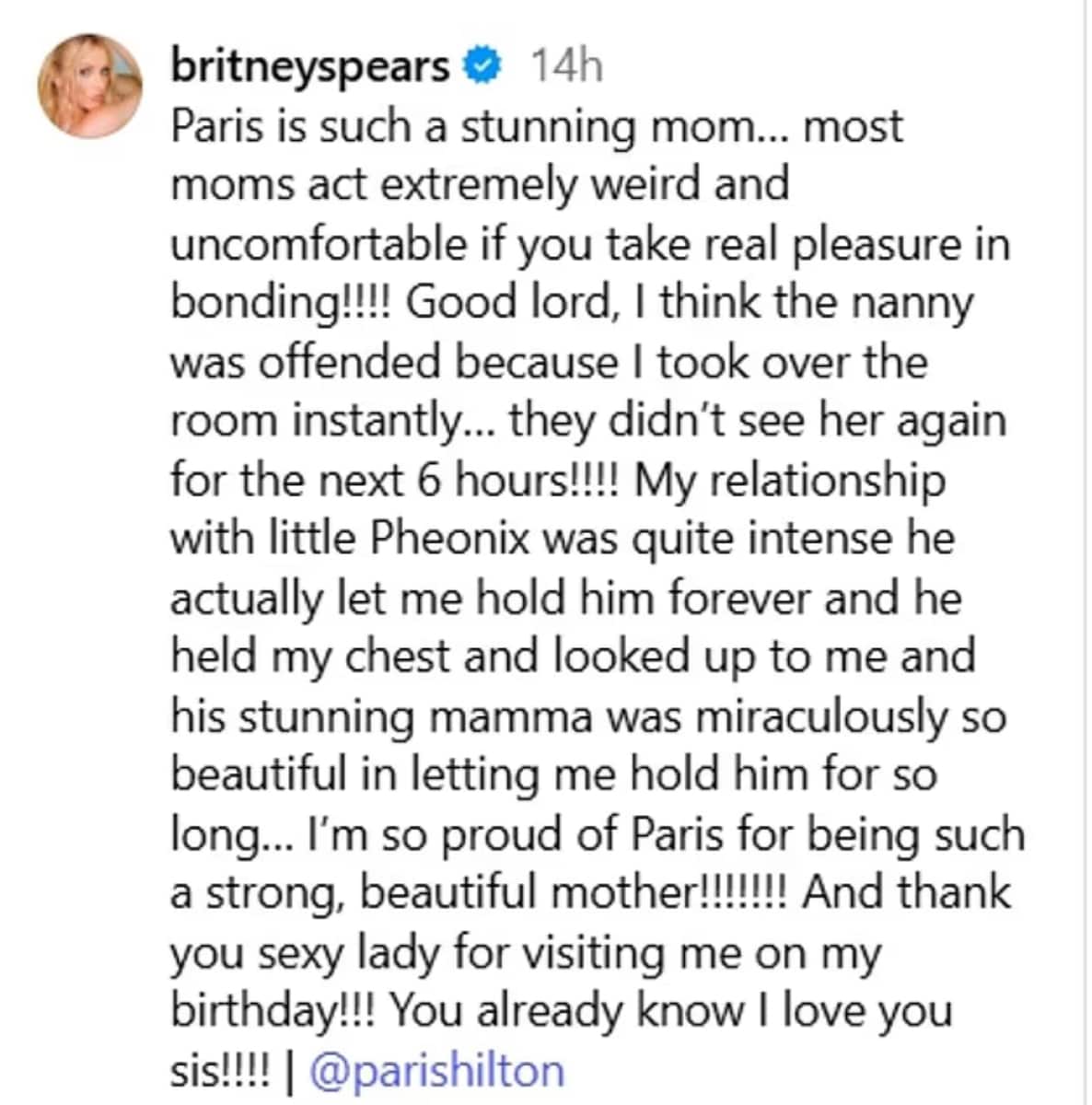 Britney Spears and Paris Hilton reunite as pop star enjoys ‘bonding’ time with her kids