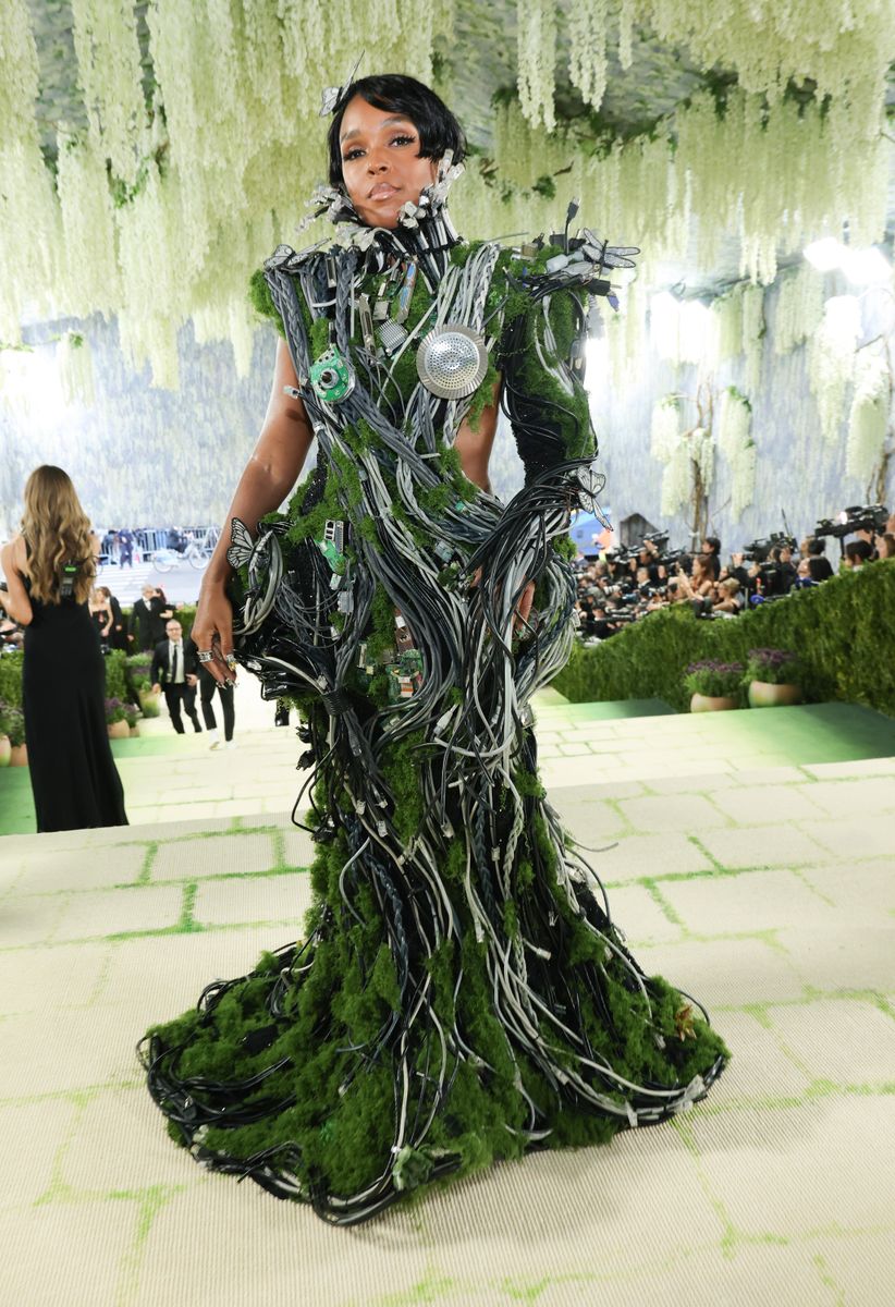NEW YORK, NEW YORK - MAY 04: Janelle MonÃ¡e attends the 2026 Met Gala celebrating "Costume Art" at the Metropolitan Museum of Art on May 04, 2026 in New York City. (Photo by Kevin Mazur/MG26/Getty Images for The Met Museum/Vogue) 