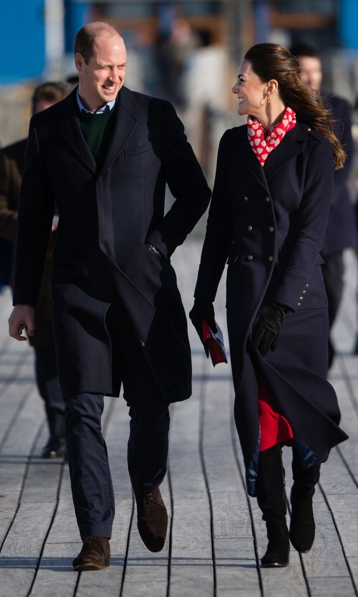 The Duke and Duchess had the look of love during the trip on Feb. 4