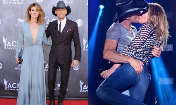 Faith Hill & Tim McGraw
Married: October 1996
The statuesque duo credit their long-lasting marriage to living as normal a life as possible. Tim spoke adoringly of his wife to Oprah Winfrey for her Master Class show, "I think about the fact that we're married and the fact that we raised these three beautiful daughters," he said. "And then I think about having three daughters and having [Hill] for their mom. It's a pretty cool thing for those girls to have her."
Photo: Getty Images