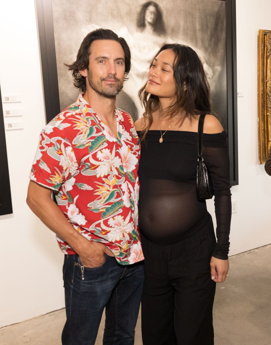Milo Ventimiglia and wife Jarah Mariano