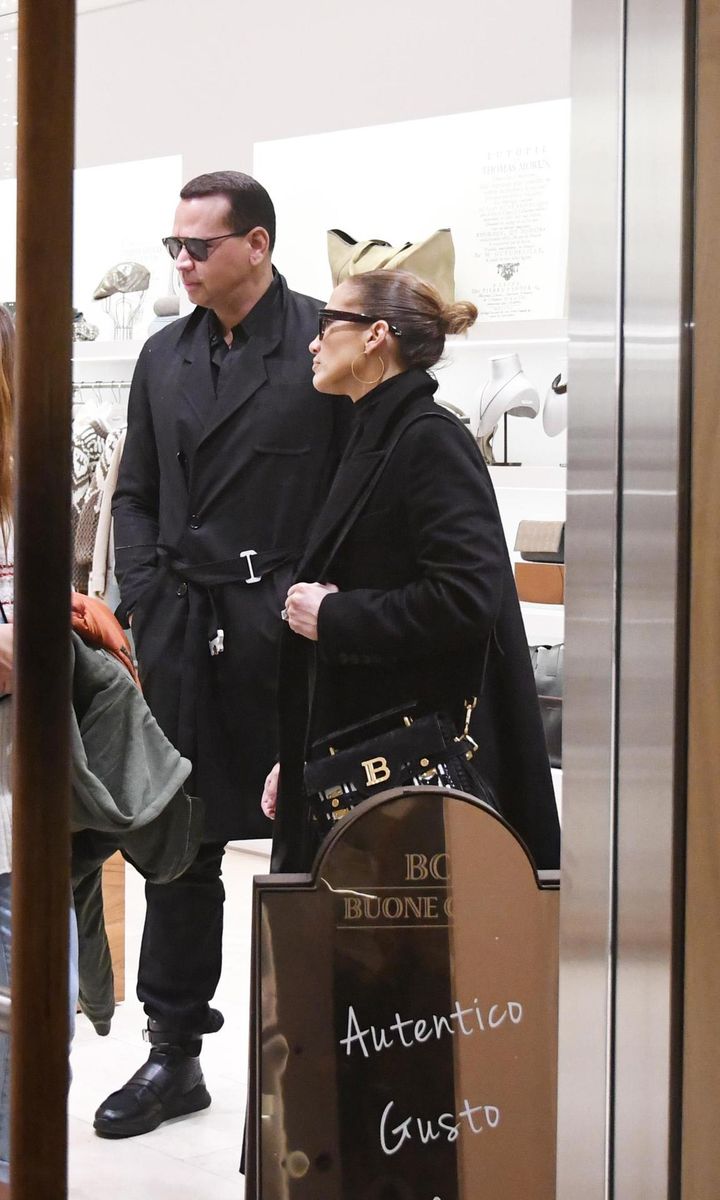 Jennifer Lopez and Alex Rodriguez Rodeo Drive 2019