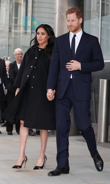 prince harry meghan walk