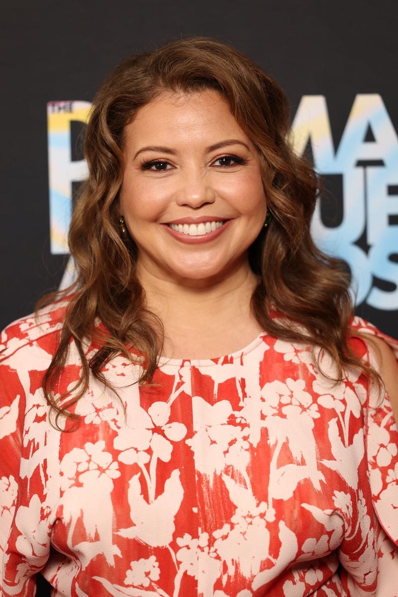 Justina Machado attends the 2025 Drama League Awards at The Ziegfeld Ballroom on May 16, 2025 in New York City. (Photo by Michael Loccisano/Getty Images)