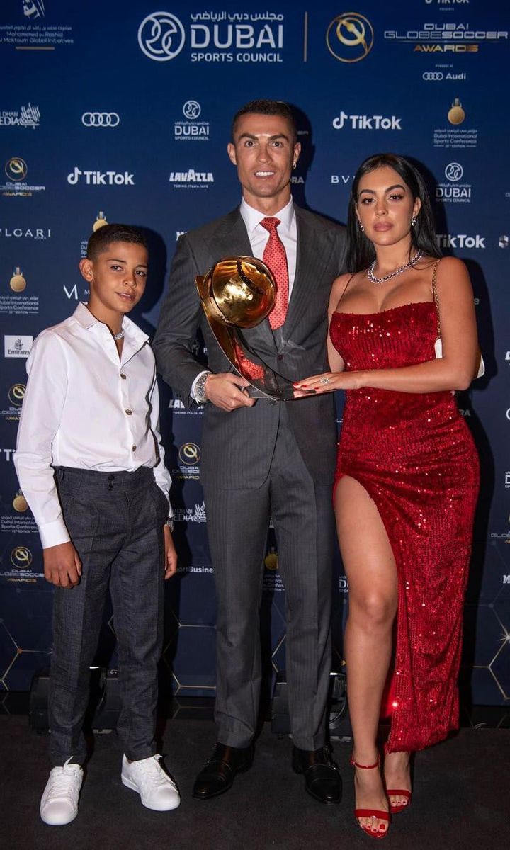Georgina Rodríguez junto a Cristiano Ronaldo
