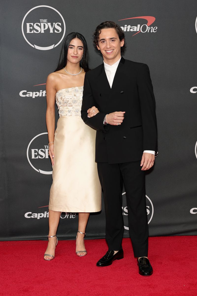 Ana Amelia Batlle Cabral and Marcello Hernandez attend the 2026 ESPY Awards at David H. Koch Theater at Lincoln Center.