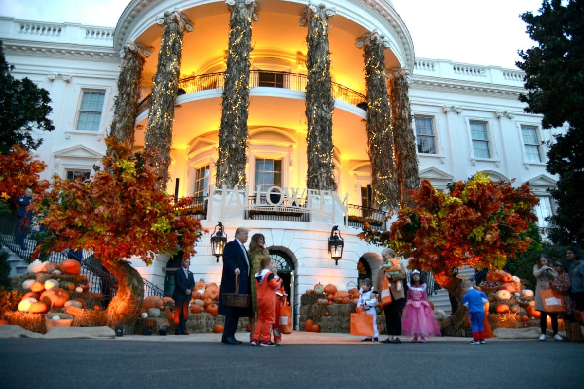 Halloween celebration at the White House in 2018