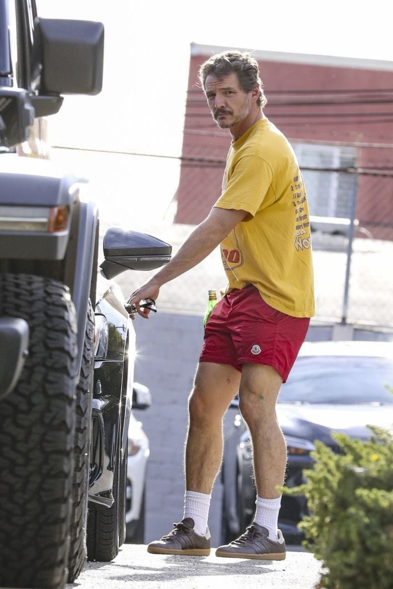 Pascal wore a Los Angeles Lakers vintage t-shirt from 2000