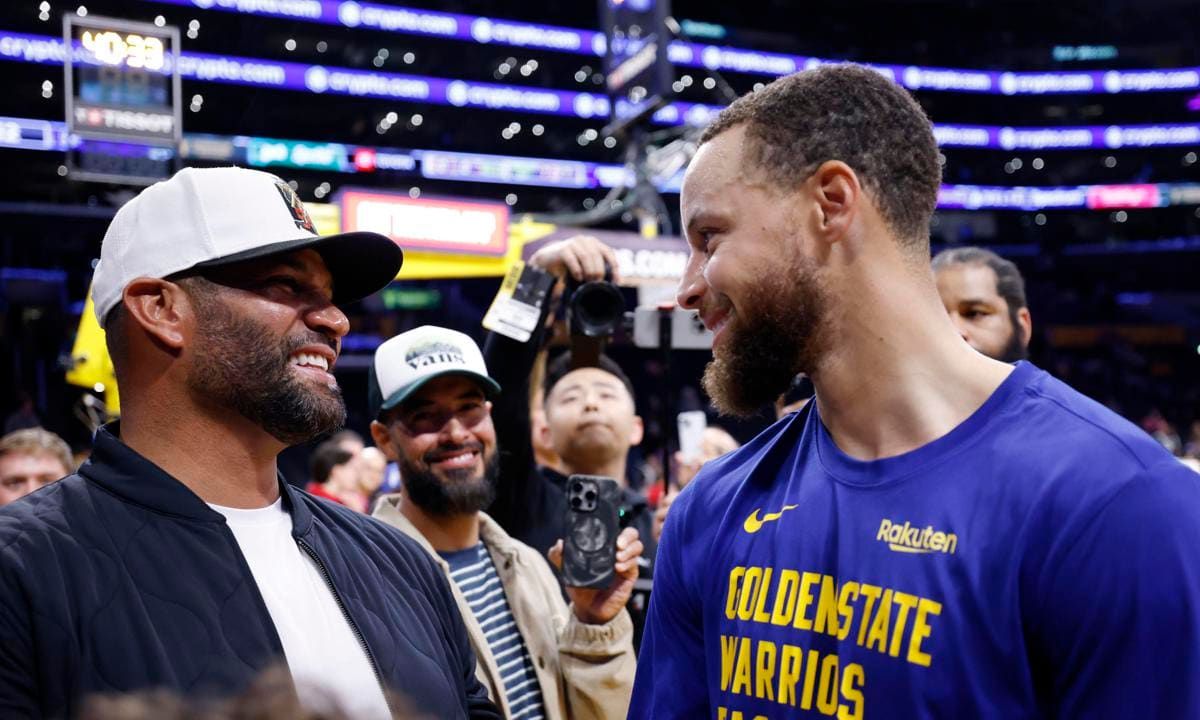 Celebrities At The Los Angeles Lakers Game