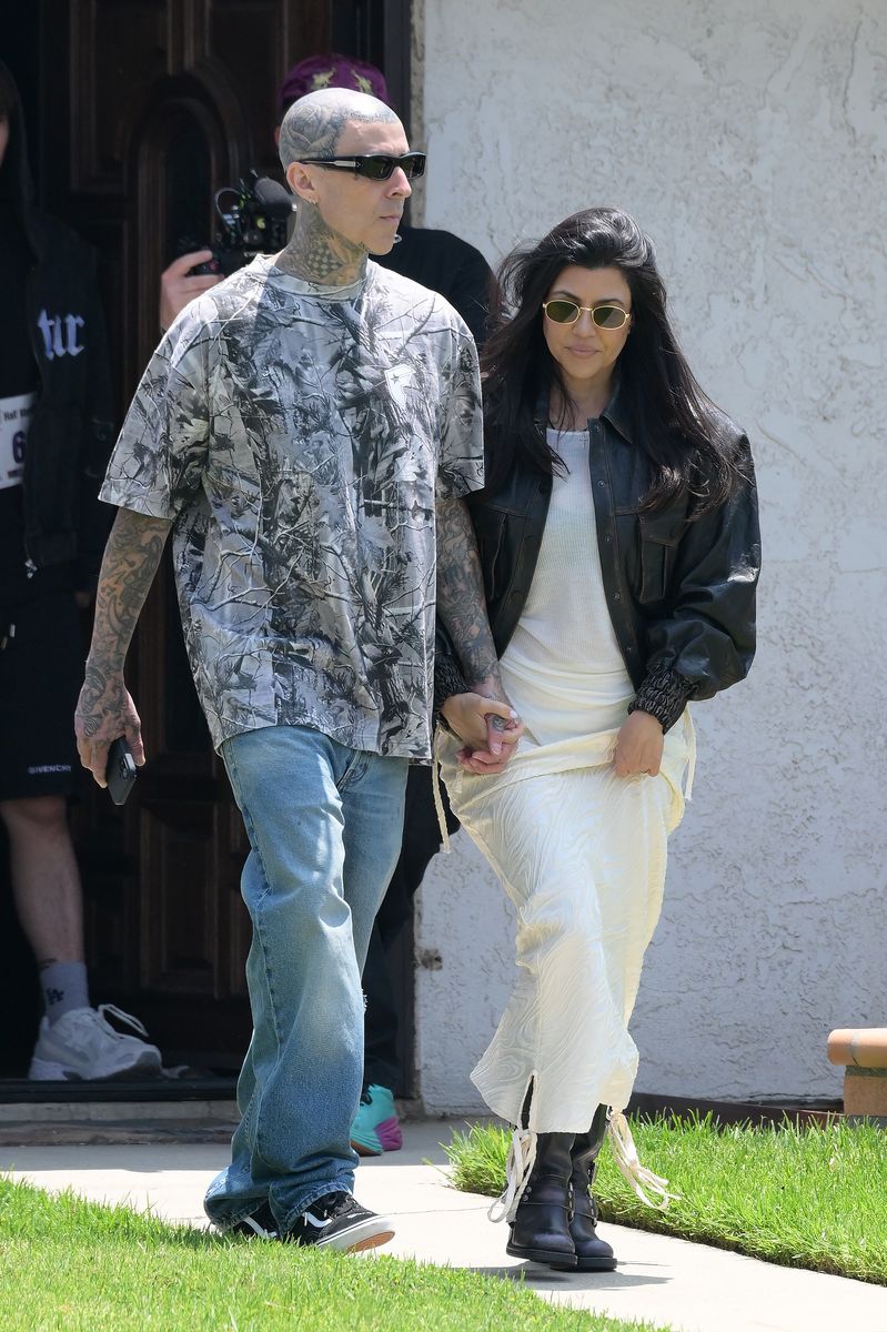Kourtney Kardashian and Travis Barker have been married since 2022 and share son Rocky Thirteen Barker.