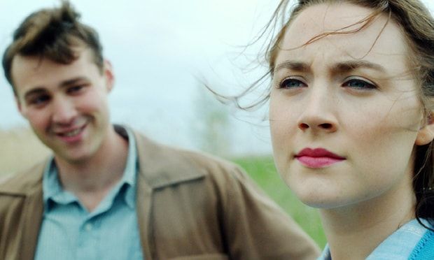 Twenty-one-year-old Saoirse Ronan received her first Oscar nomination for her role as an Irish immigrant in 'Brooklyn'.
Photo: Rex