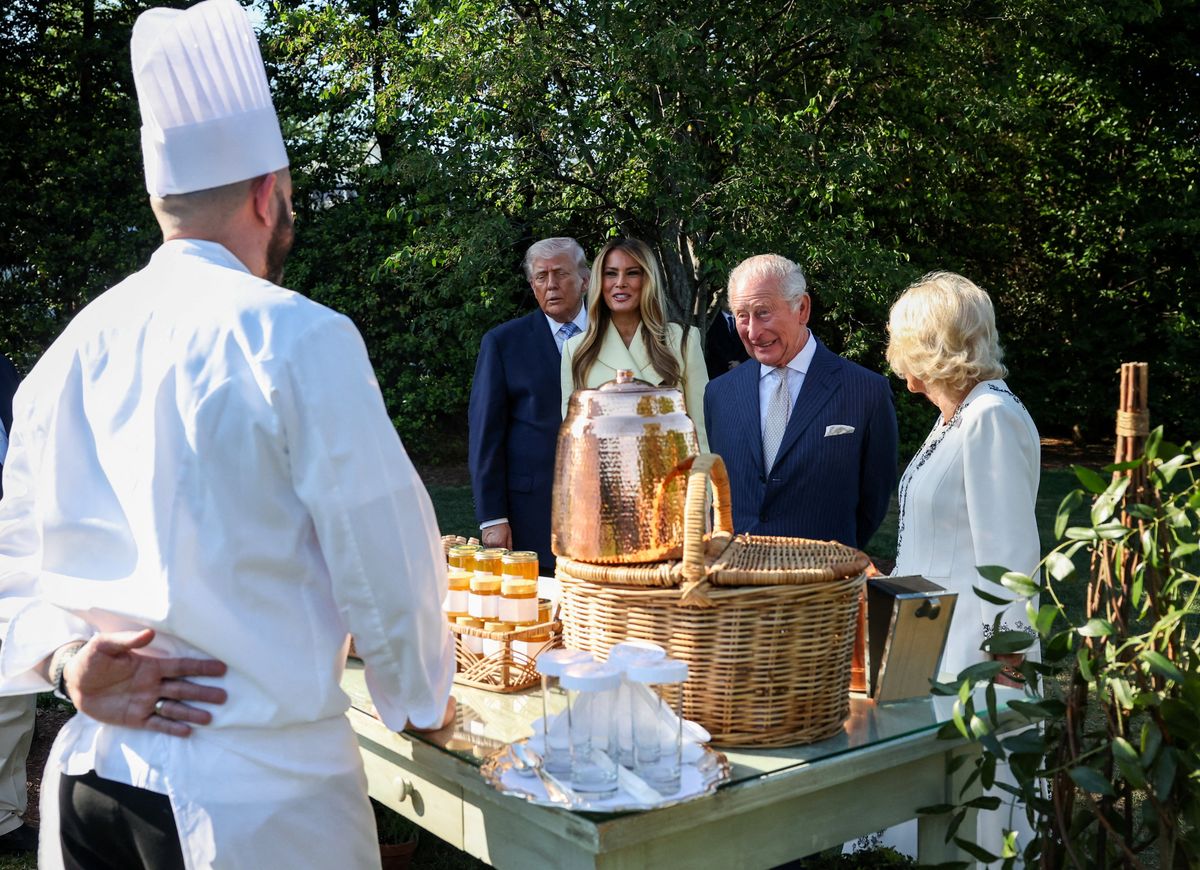 King Charles and Queen Camilla’s White House meeting: Private tea and ...