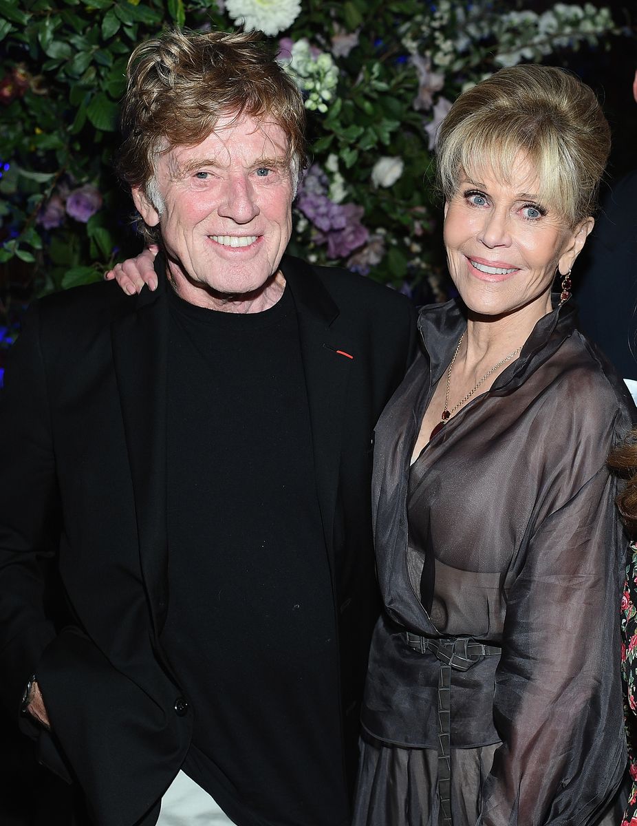 Robert Redford and Jane Fonda at the Netflix Hosts The New York Premiere Of 'Our Souls At Night' 