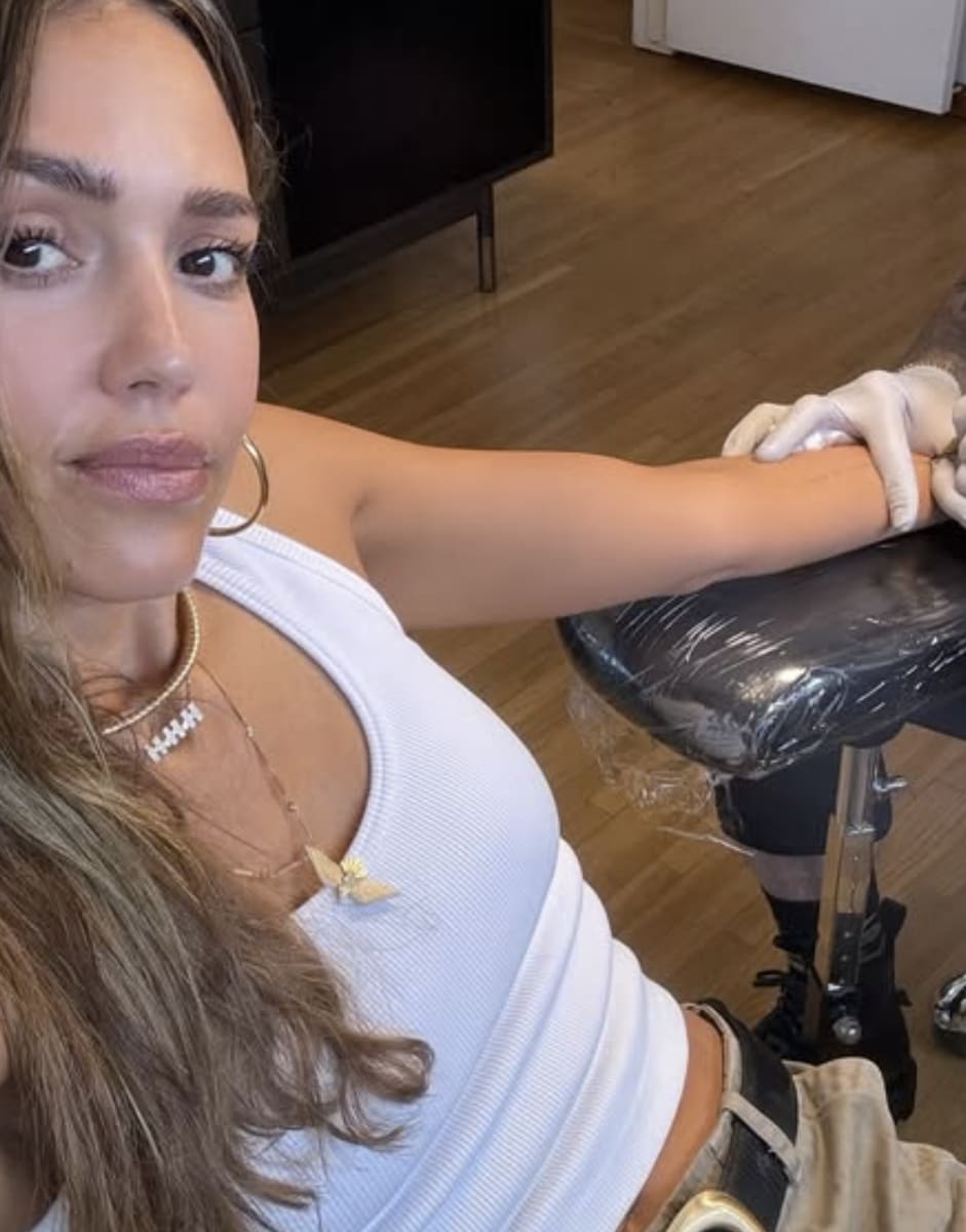 Jessica Alba shared a look at her tattoo in a former Instagram post, which disturbed the current chapter in her life after her divorce