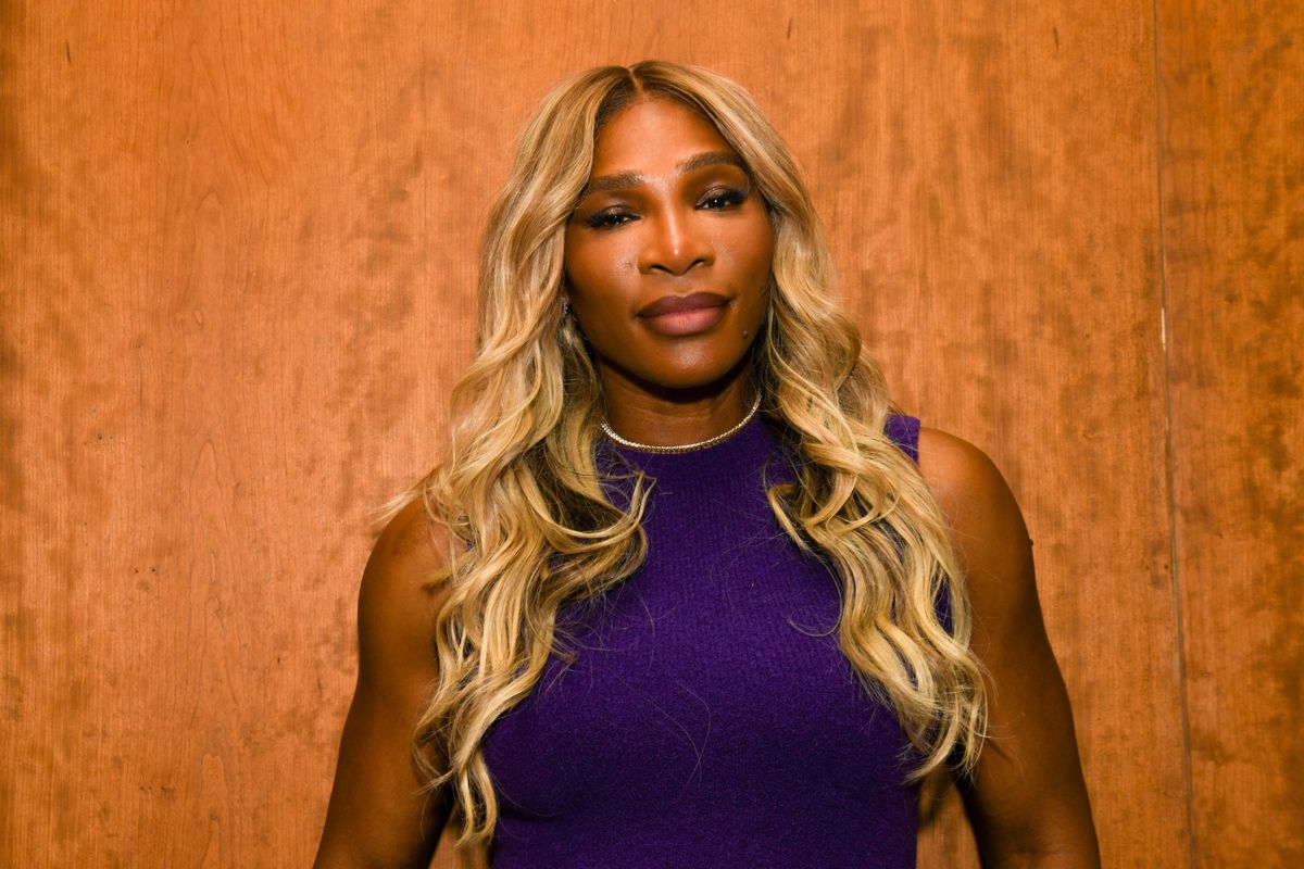 Serena Williams at the Net-a-Porter Incredible Women Cocktail held at Strakers on September 10, 2026 in New York, New York. (Photo by Aurora Rose/WWD via Getty Images)