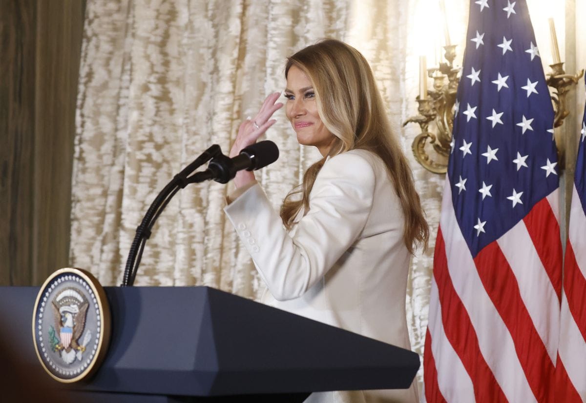 First Lady Melania Trump Lauches Education Initiative in New York, United States - 23 Sep 2025