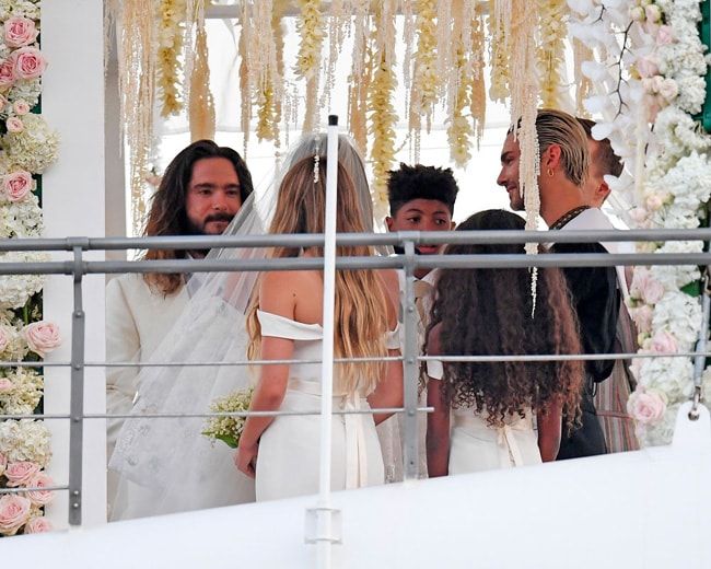 Heidi klum's wedding dress sales