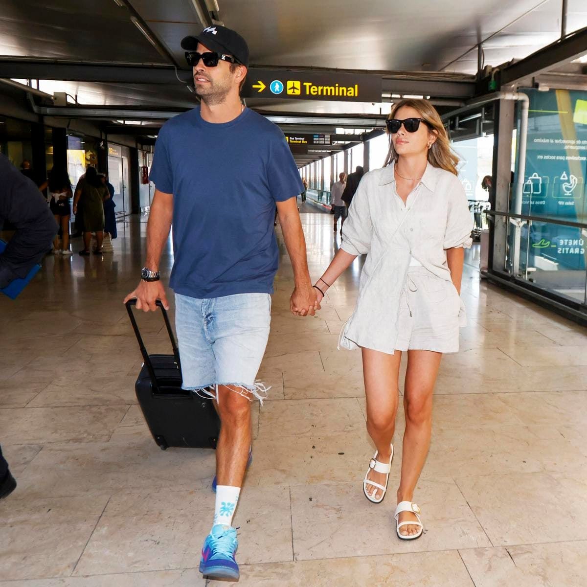 Gerard Pique and Clara Chia