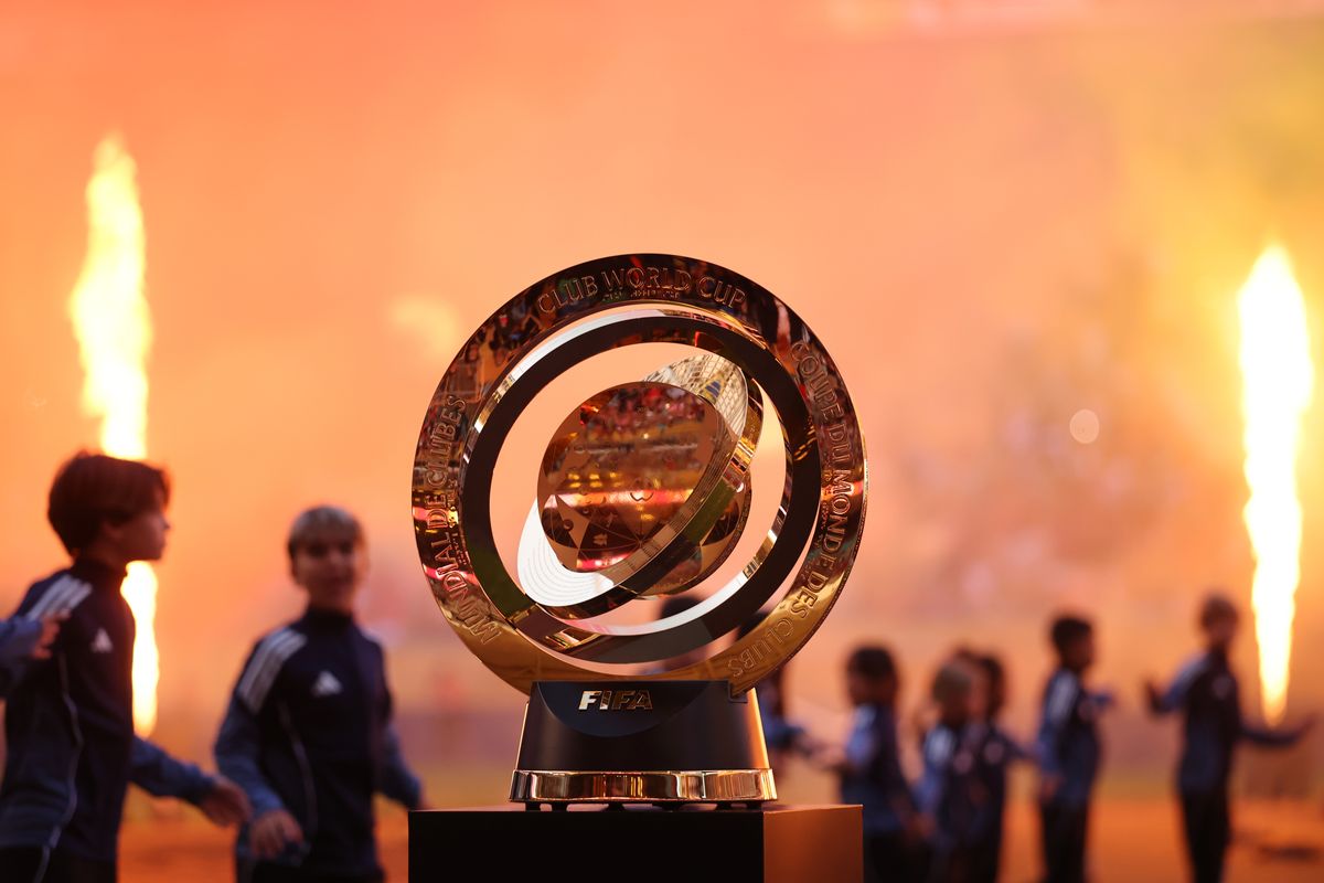 The FIFA Club World Cup trophy