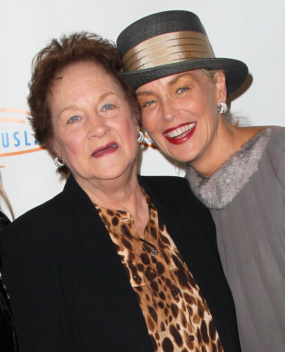 Sharon Stone and her mother Dorothy Stone