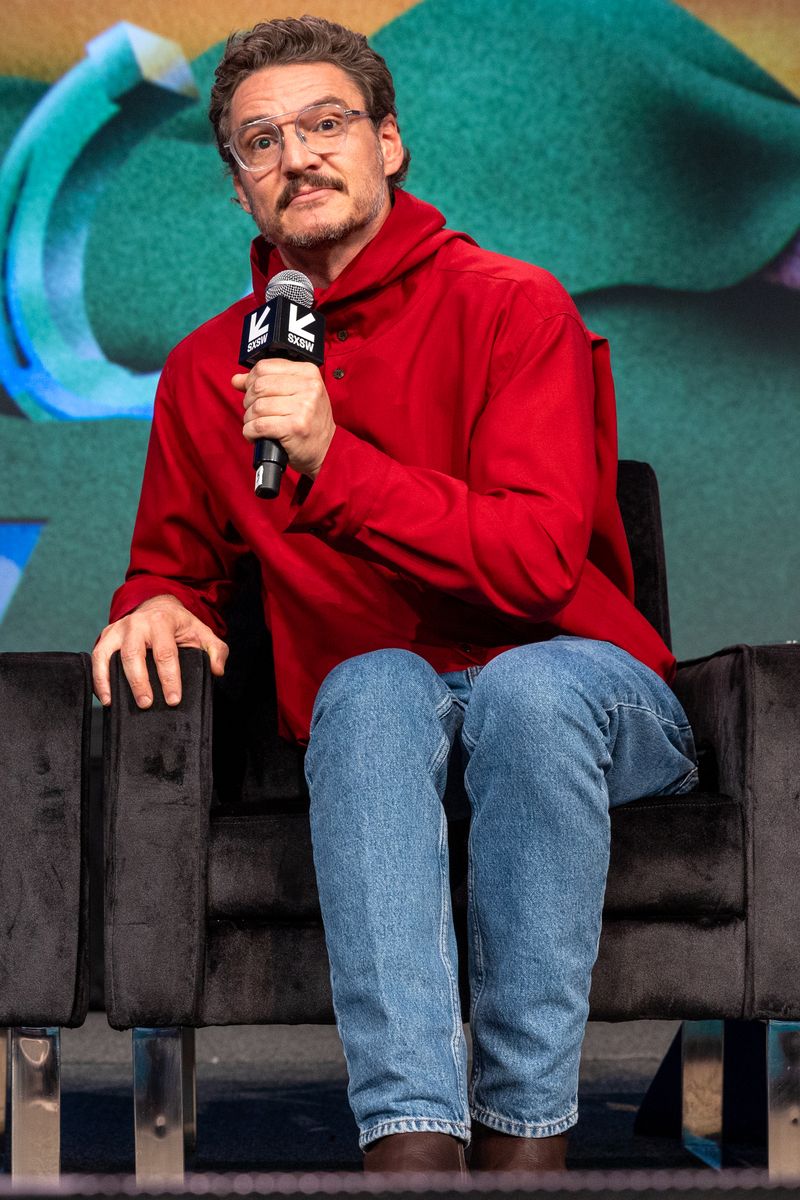 Pedro Pascal is the king of retro style in colorful vintage outfit