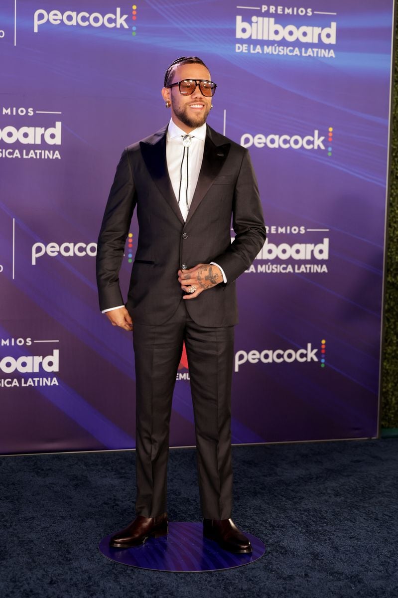  Jhayco attends the 2025 Billboard Latin Music Awards at James L. Knight Center on October 23, 2025 in Miami, Florida.  (Photo by Alekandra London/WireImage)