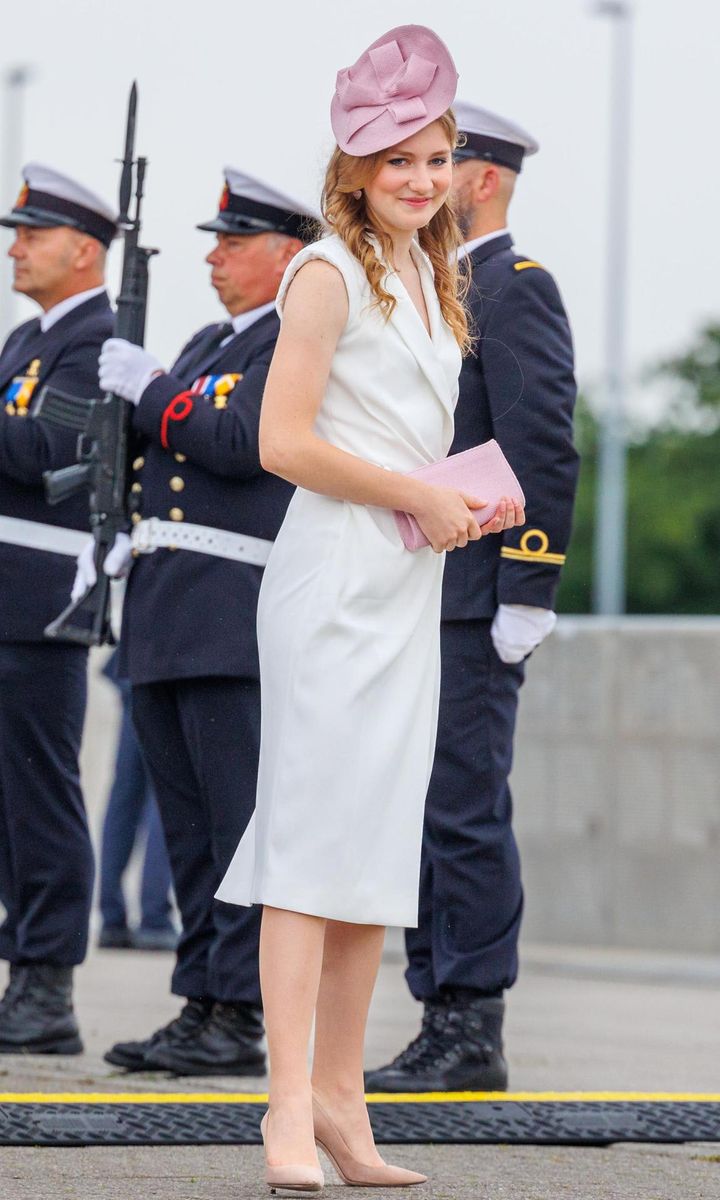 The outing was the royal's first solo engagement