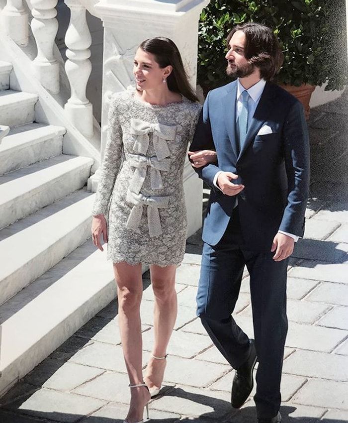 Charlotte Casiraghi and Dimitri Rassam