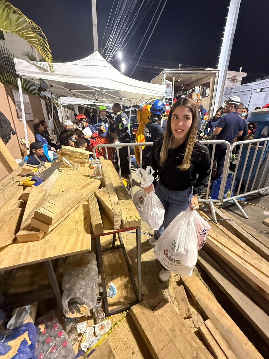 A leader doesn't always wear a suit and tie; sometimes, a true leader wears sneakers, hauling cases of water and live-streaming supply needs in real time.