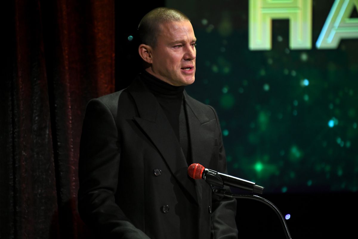 Channing Tatum was one of the speakers at the inaugural Dance Hall of Fame ceremony