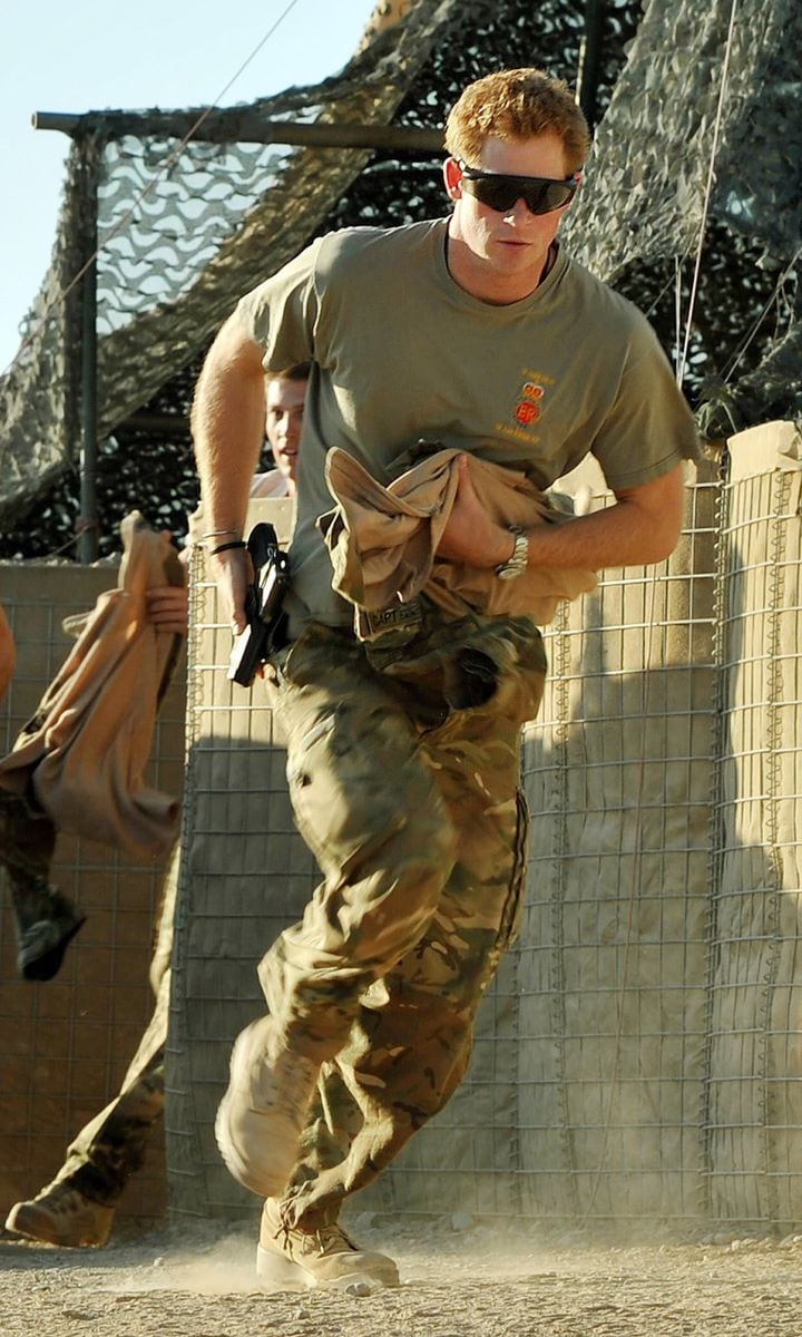 Prince Harry served in the army for 10 years