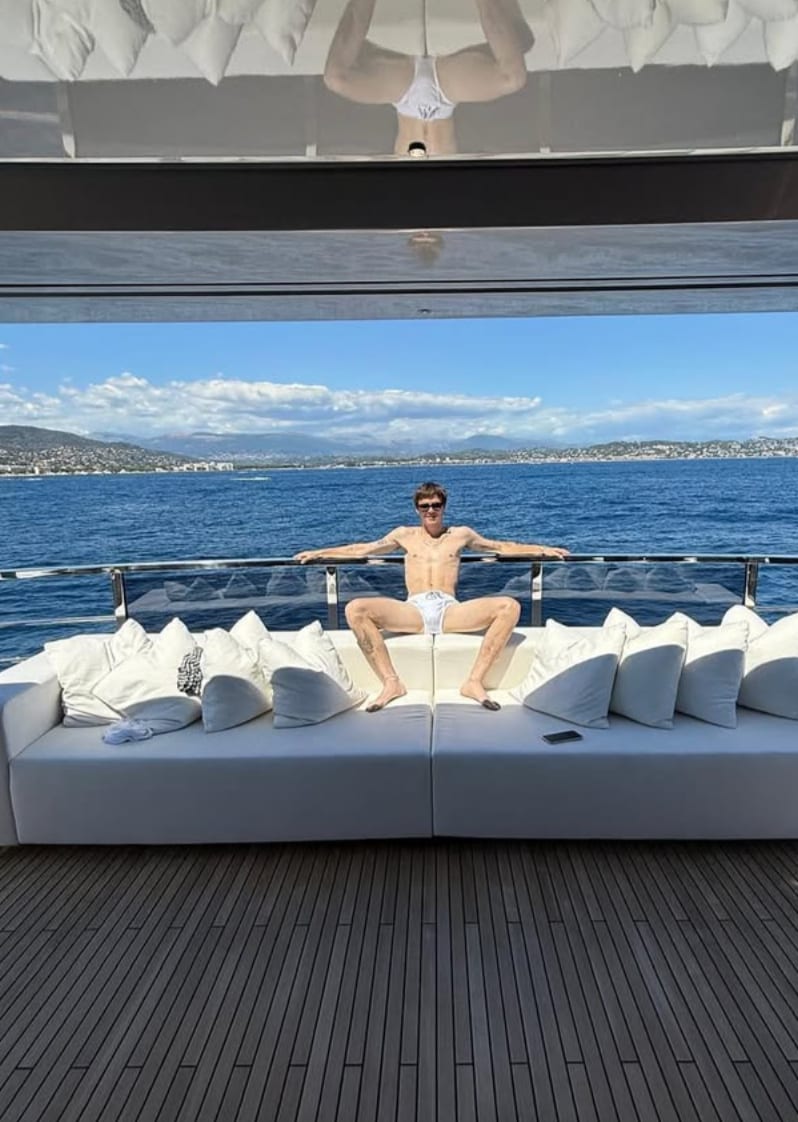 This is not Cruz Beckham's first viral speedo moment