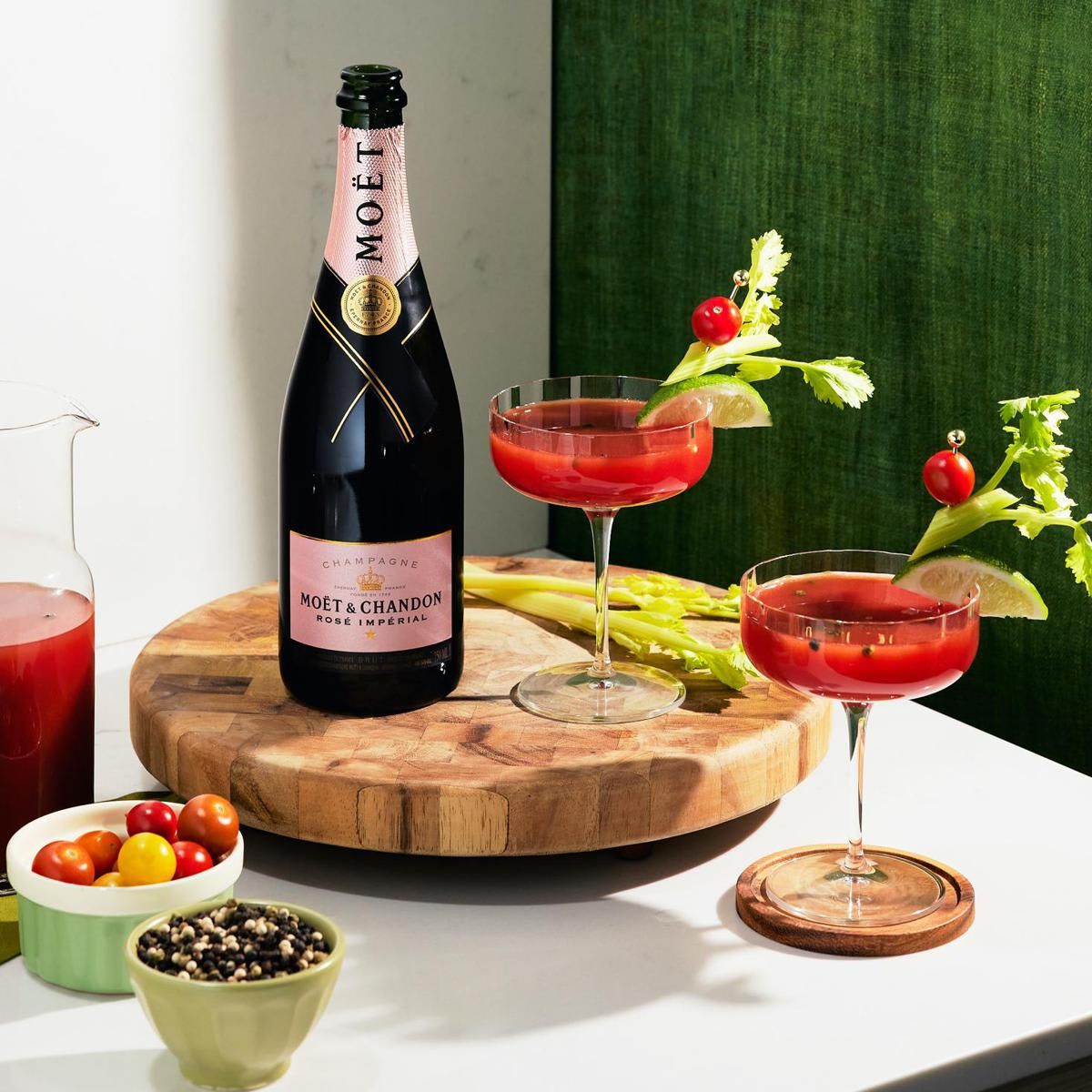 NBA cocktail- Moet Mary - For the Bucks Fan