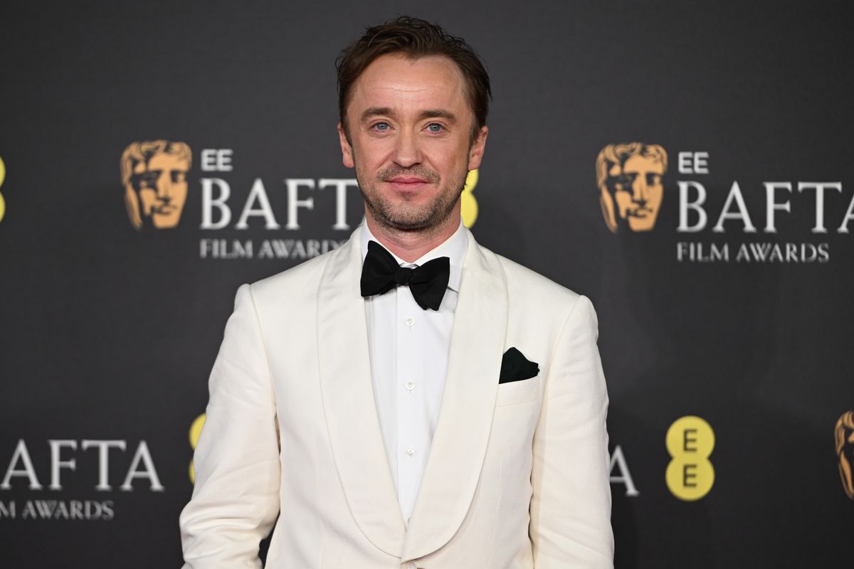  Tom Felton attends the 2025 EE BAFTA Film Awards 