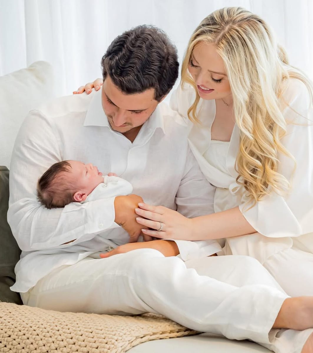 Tiffany Trump shares newborn son’s first pics