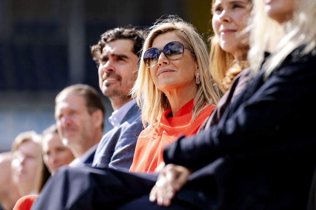 Queen Máxima joined current and former professional soccer players for conversations about vulnerability, pressure and mental health.