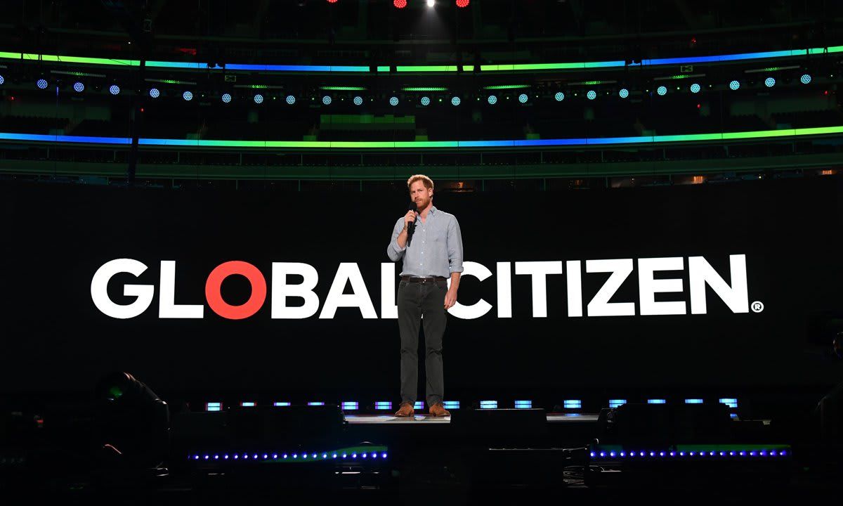 Prince Harry spoke at the VAX LIVE: The Concert to Reunite the World