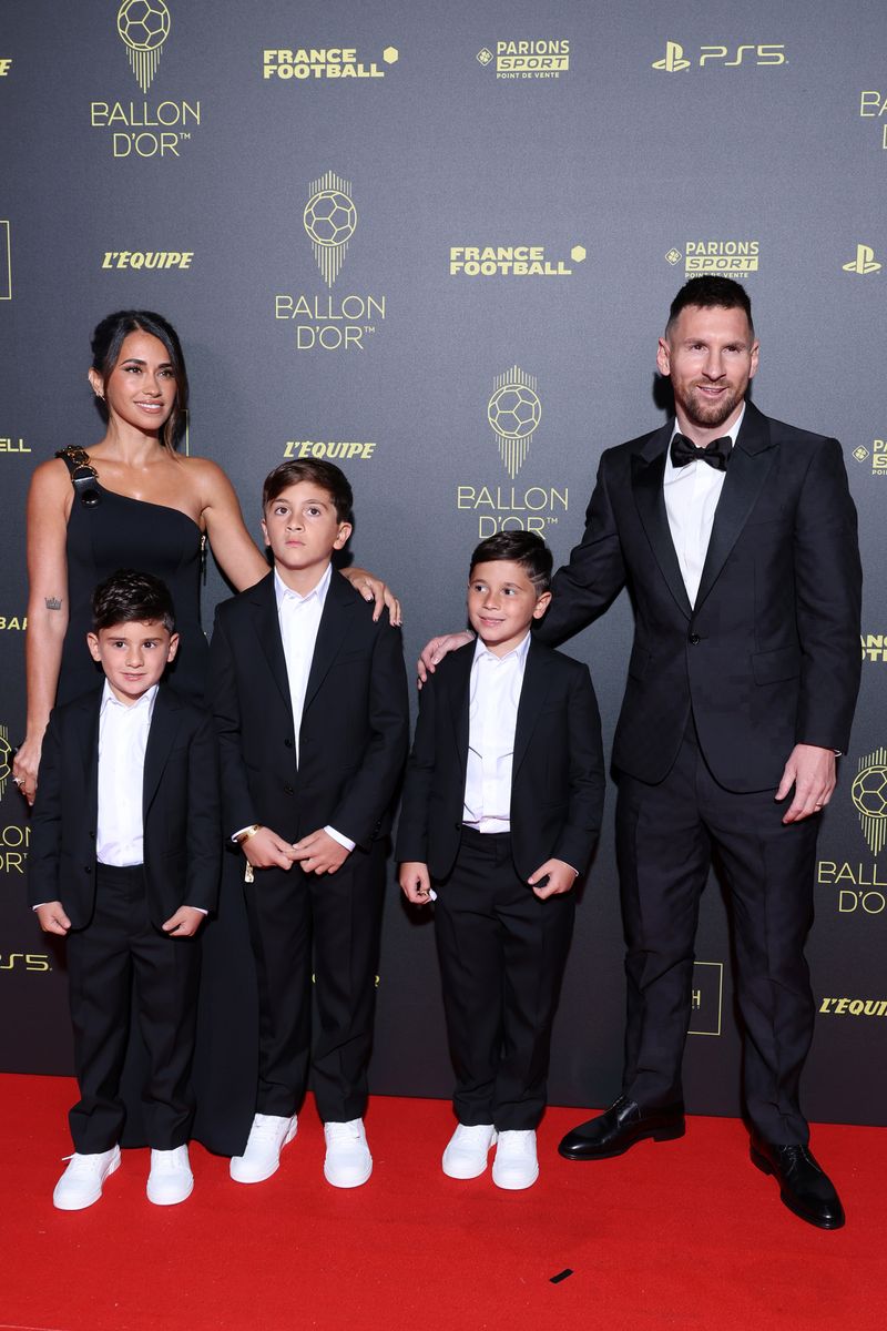 Antonela Roccuzzo and Lionel Messi share sons Thiago Messi, Mateo Messi Roccuzzo, and Ciro Messi Roccuzzo.