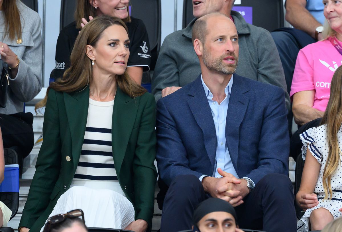 Kate and William were seen at the Commonwealth Games in Glasgow
