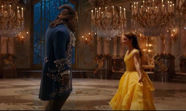 Emma Watson and Dan Stevens star in the remake that will premiere on March 17.
Photo: Disney