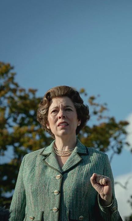 Emma Corrin como la princesa Diana en The Crown