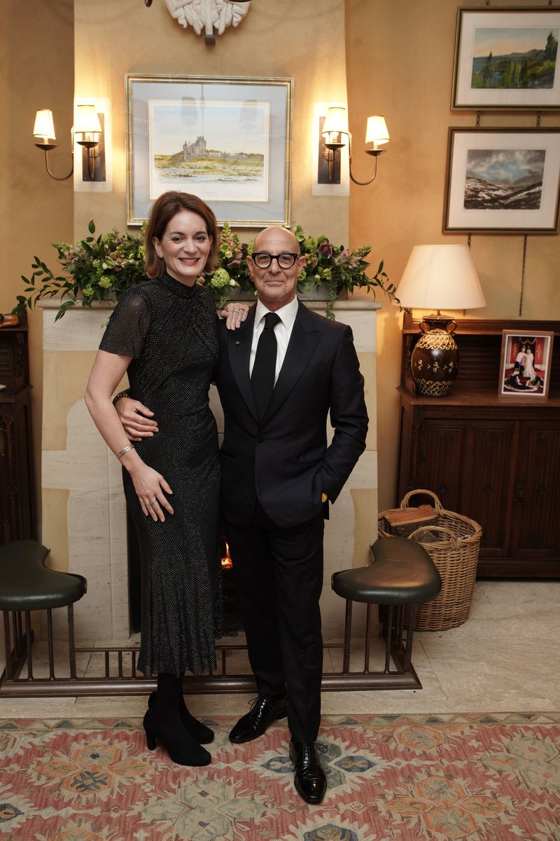 Stanley Tucci on Love, Aging, and the Life He Shares With Felicity Blunt