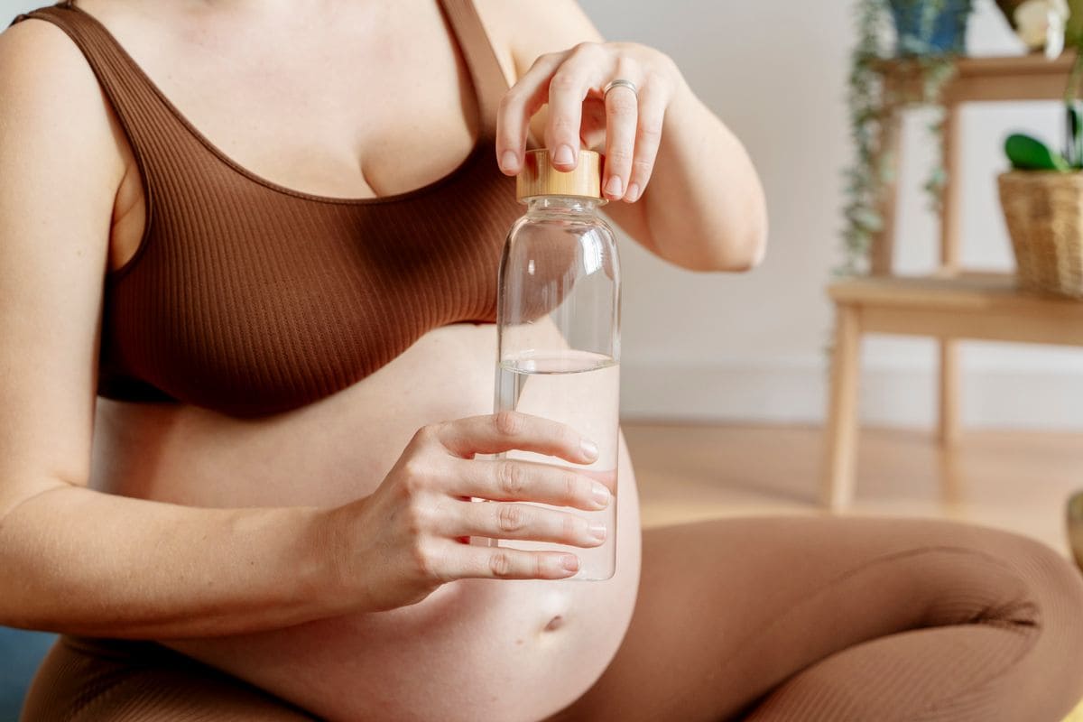 Yoga during pregnancy offers benefits such as stress reduction, strengthening and flexibility, improved posture, mind-body connection, preparation for childbirth, reduction of swelling, and emotional support.
