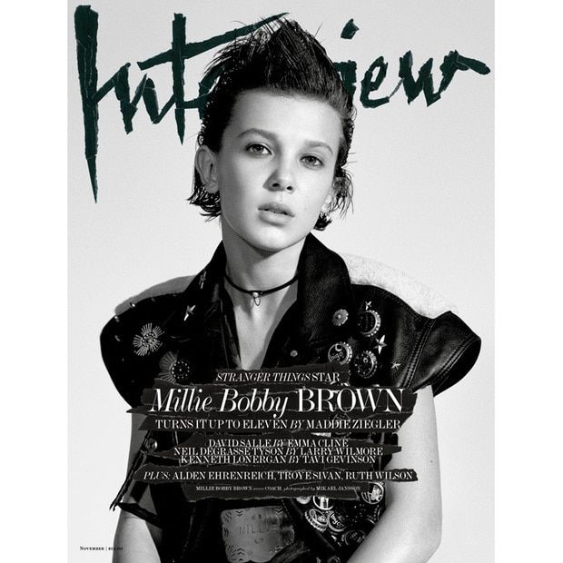 Millie shared the advice David Schwimmer gave her about being an actress.
Photo: Mikael Jansson