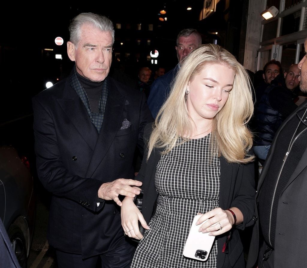 His granddaughter Isabella Smith, 26 years old, whom he proudly showed off like a doting grandfather.

