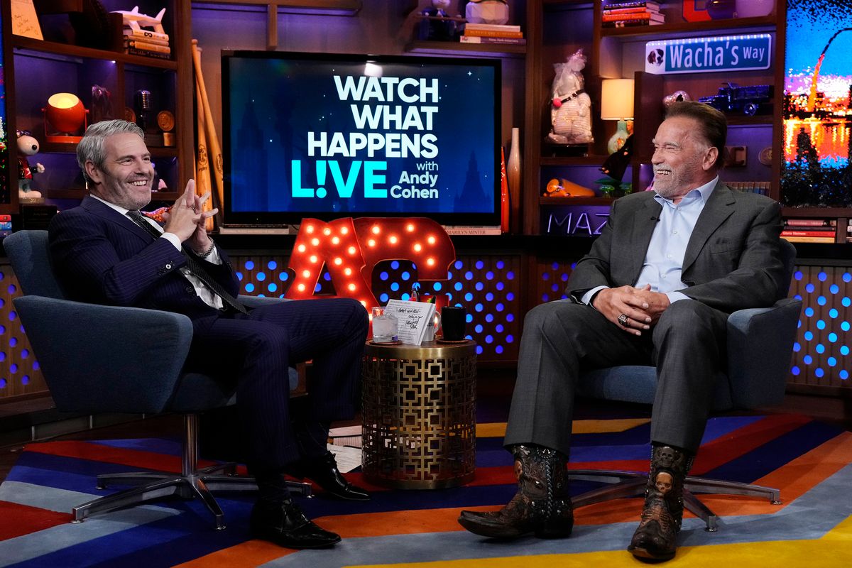 Schwarzenegger was a guest at Andy Bravo's show earlier this week